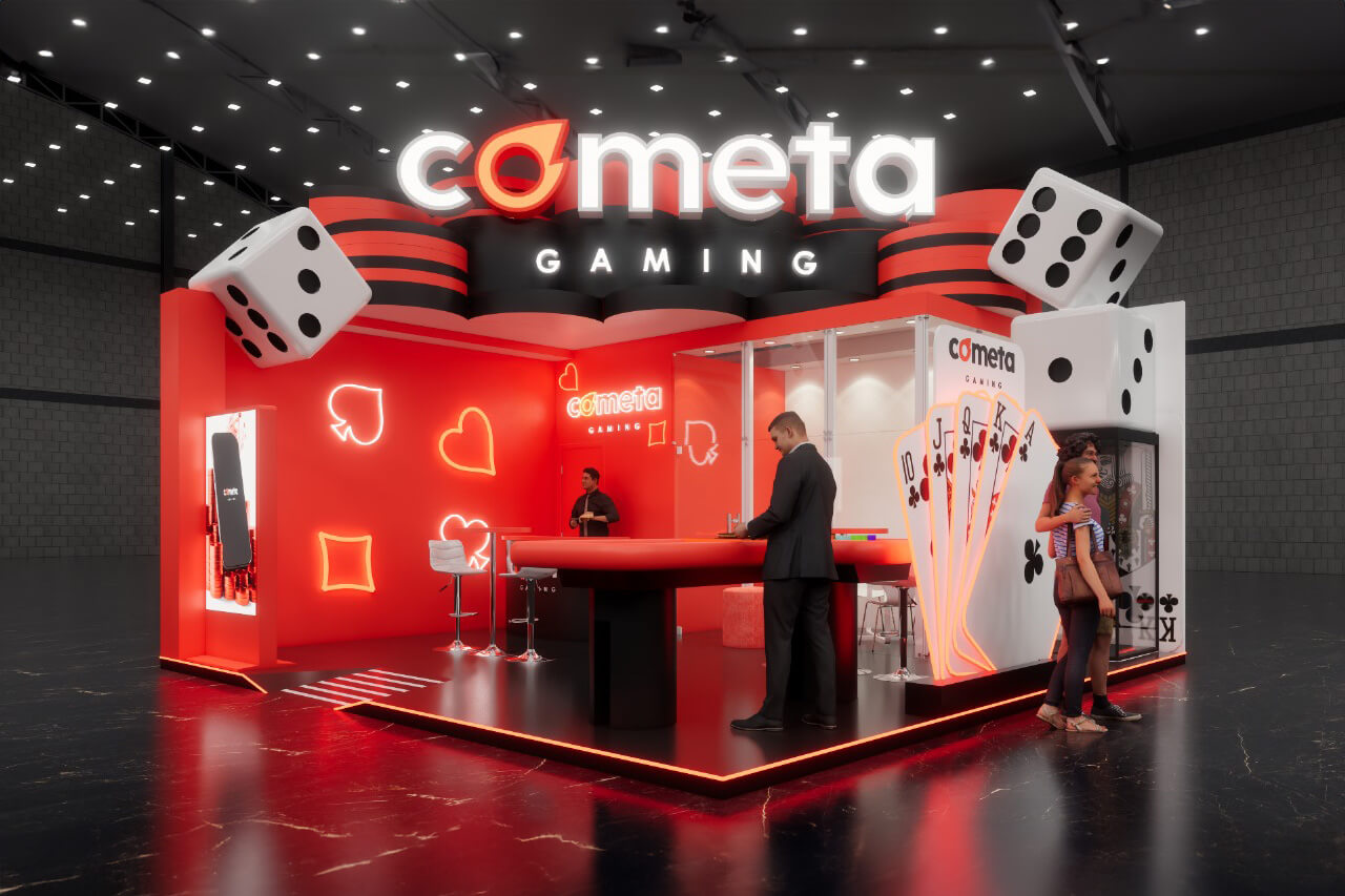 3 stands para eventos