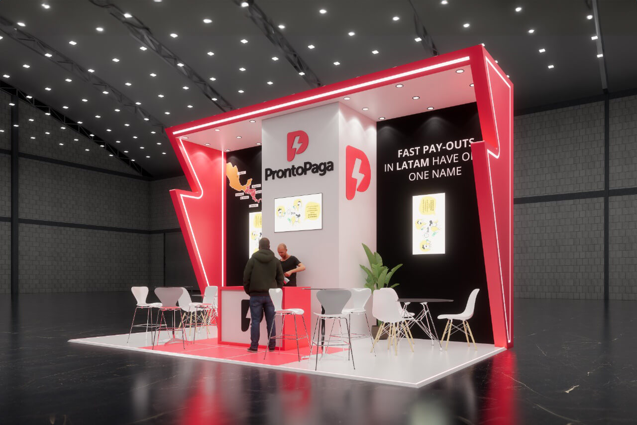 4 stands para eventos